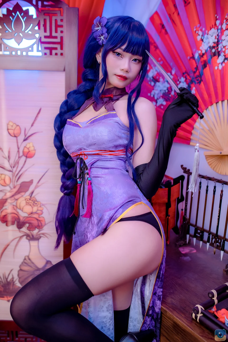 Miinmeow - No.013 Raiden Ei [15P-108MB] tg@simisebaisi 【丝足阁】005.webp